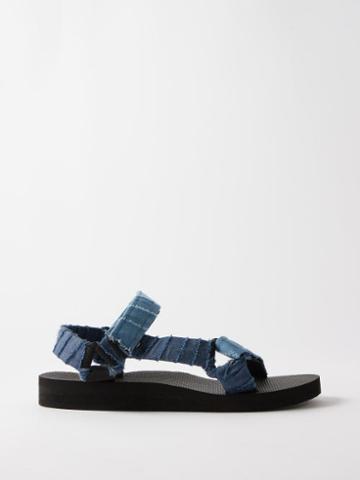 Arizona Love - Trekky Denim Sandals - Mens - Blue