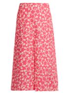 Duro Olowu Ivy Abstract-print A-line Cloqu Midi Skirt