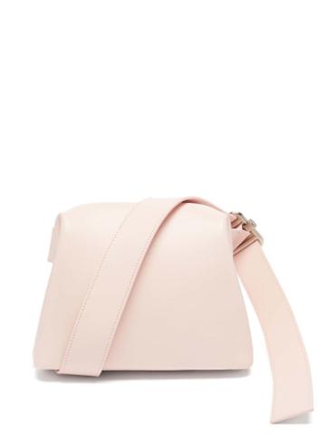 Osoi - Peanut Brot Mini Leather Shoulder Bag - Womens - Light Pink