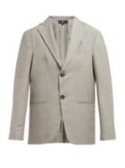 Matchesfashion.com Edward Crutchley - Single Breasted Wool Blazer - Womens - Light Grey