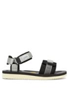 Matchesfashion.com Suicoke - Cel-v Velcro-strap Sandals - Mens - Grey