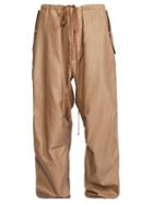 The Row - Antica Cotton-blend Poplin Cargo Trousers - Womens - Brown