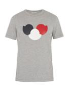 Moncler Logo-print Cotton-jersey T-shirt