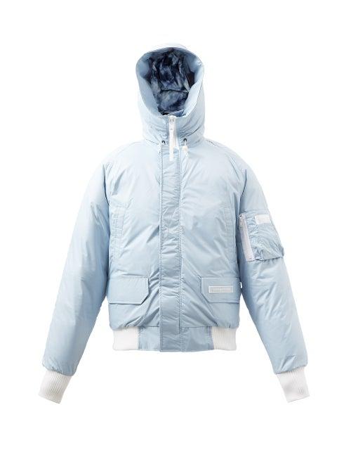 Canada Goose - Chilliwack Hooded Down Bomber Coat - Mens - Light Blue