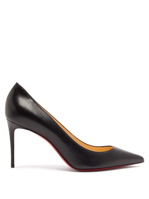 Matchesfashion.com Christian Louboutin - Kate 85 Leather Pumps - Womens - Black