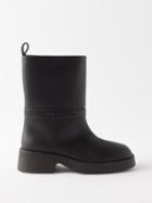 Stella Mccartney - Skyla Faux-leather Boots - Womens - Black