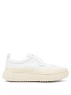 Matchesfashion.com Primury - Panelled Leather Trainers - Womens - White