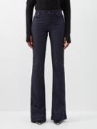 Tom Ford - High-rise Flared Jeans - Womens - Indigo