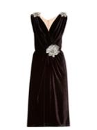 Dolce & Gabbana Crystal-embellished Brocade And Velvet Dress