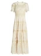 Zimmermann Tropicale Antique Silk-georgette Dress