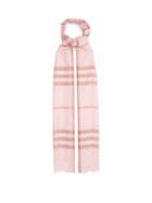 Matchesfashion.com Burberry - Giant Check Wool-blend Gauze Scarf - Womens - Pink
