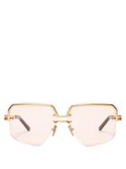 Céline Eyewear Square Aviator-frame Sunglasses