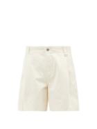 Wooyoungmi - Wide-leg Denim Shorts - Mens - White