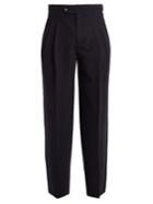 Éditions M.r Pleated Straight-leg Wool Trousers