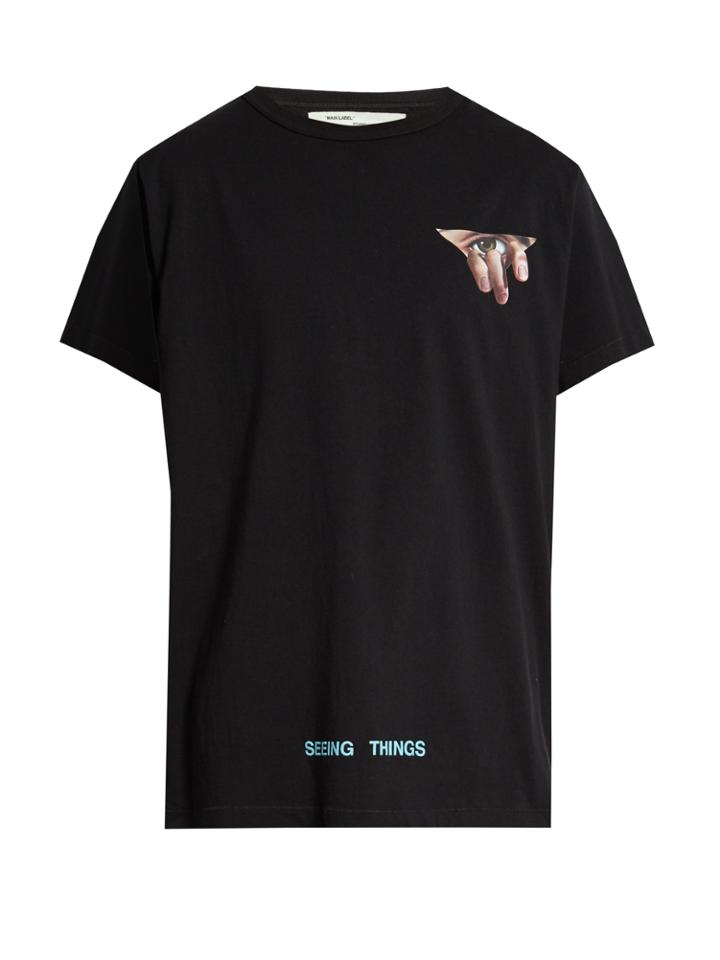 Off-white Eyes-print T-shirt
