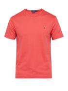 Matchesfashion.com Polo Ralph Lauren - Logo Embroidered Cotton Jersey T Shirt - Mens - Red