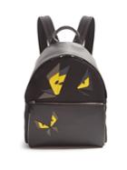 Fendi Butterfleye Leather-trimmed Backpack