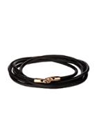 Luis Morais Rose-gold And Leather Bracelet