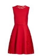 Giambattista Valli Lace-insert Sleeveless Mini Dress