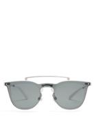 Valentino Rockstud-embellished D-frame Sunglasses
