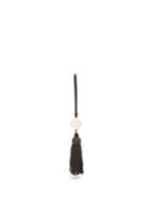 Hillier Bartley Tassel And Gold-plated Disk Bag Charm