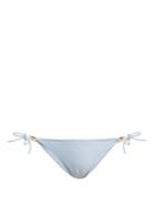 Matchesfashion.com Heidi Klein - Half Moon Montego Bay Bikini Briefs - Womens - Light Blue