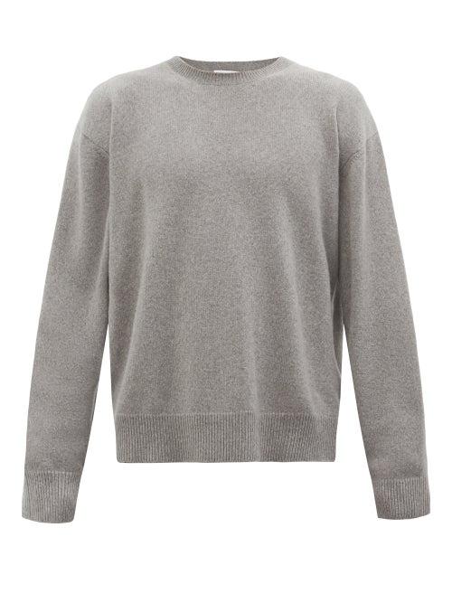 Raey - Recycled-cashmere Blend Crew-neck Sweater - Mens - Grey