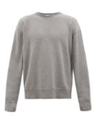 Raey - Recycled-cashmere Blend Crew-neck Sweater - Mens - Grey