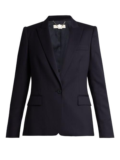 Stella Mccartney Ingrid Single-breasted Wool Tailored Jacket