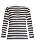 Orcival Breton-striped Linen Top