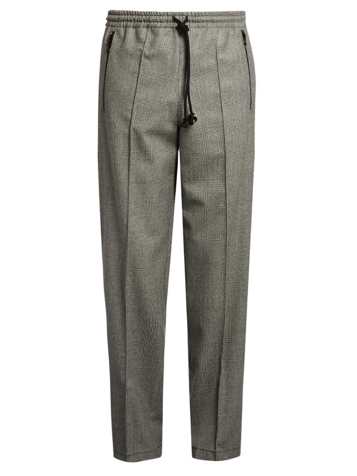 Raey 1970s Prince Of Wales-checked Track Pants