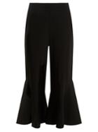 Peter Pilotto Ruffled-hem Cady Culottes