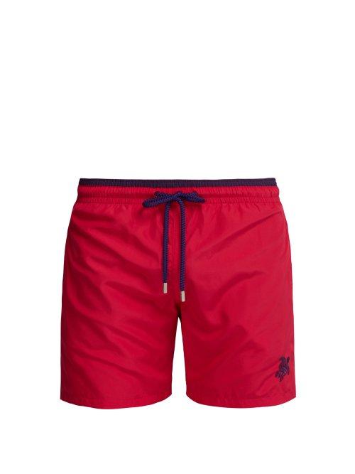 Matchesfashion.com Vilebrequin - Moorea Bi Colour Swim Shorts - Mens - Pink