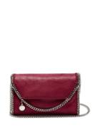 Matchesfashion.com Stella Mccartney - Falabella Faux Leather Mini Cross Body Bag - Womens - Burgundy