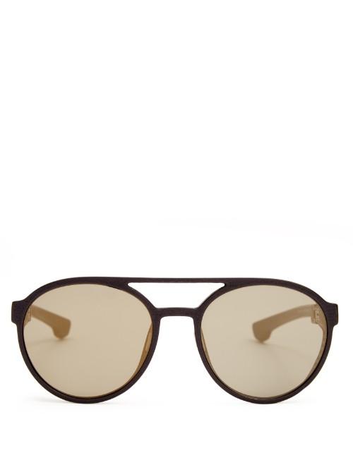 Mykita Targa 3-d Printed Aviator Sunglasses