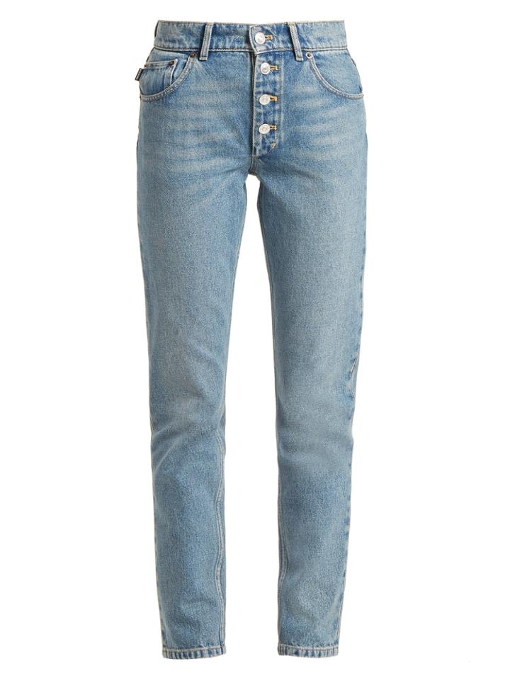 Balenciaga Tube Straight-leg Jeans