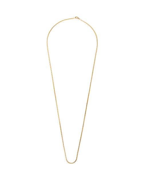 Matchesfashion.com Fernando Jorge - Thick 18kt Gold Snake-chain Necklace - Mens - Yellow Gold