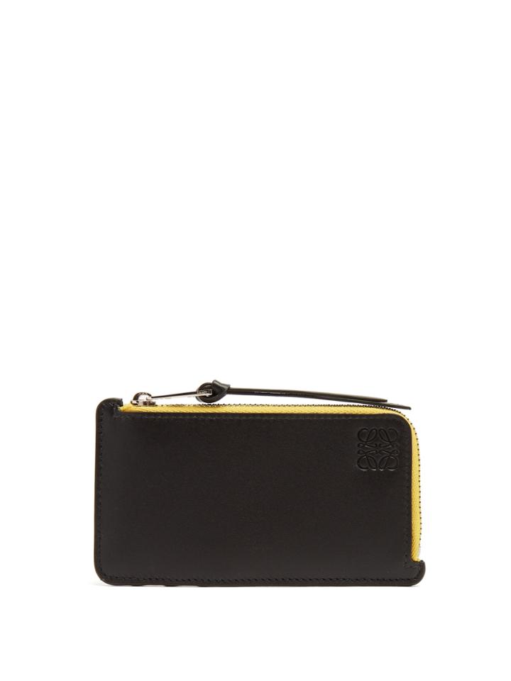 Loewe Zip-around Leather Cardholder