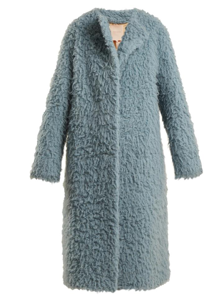 Roksanda Textured Camel Hair Coat