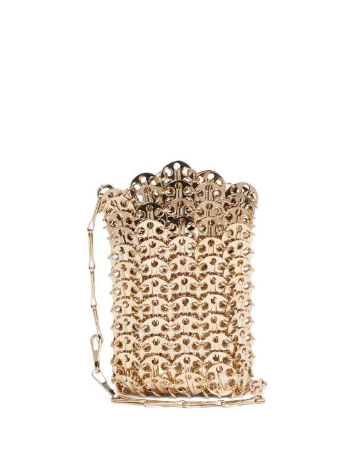 Matchesfashion.com Paco Rabanne - Mini 1969 Chain Clutch - Womens - Gold