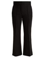 Matchesfashion.com Joseph - Ridge Mid Rise Cropped Trousers - Womens - Black