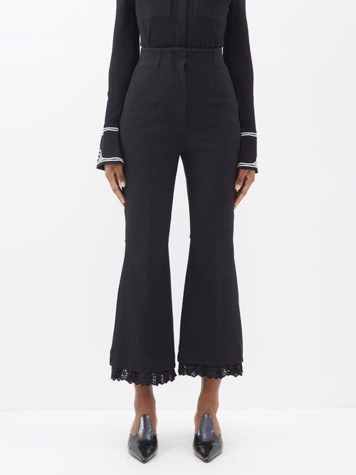 Sportmax - Ghiglia Trousers - Womens - Black