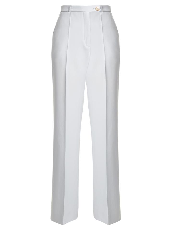 Alexachung High-rise Wide-leg Wool Trousers