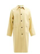 Mens Rtw Kassl Editions - Original Rubber Trench Coat - Mens - Light Yellow