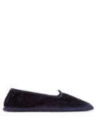 Matchesfashion.com Allagiulia - Velvet Espadrilles - Mens - Navy