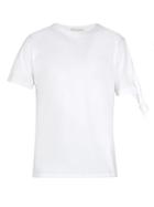 Jw Anderson Single Knot Cotton-jersey T-shirt