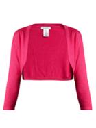 Oscar De La Renta Cashmere And Silk-blend Bolero
