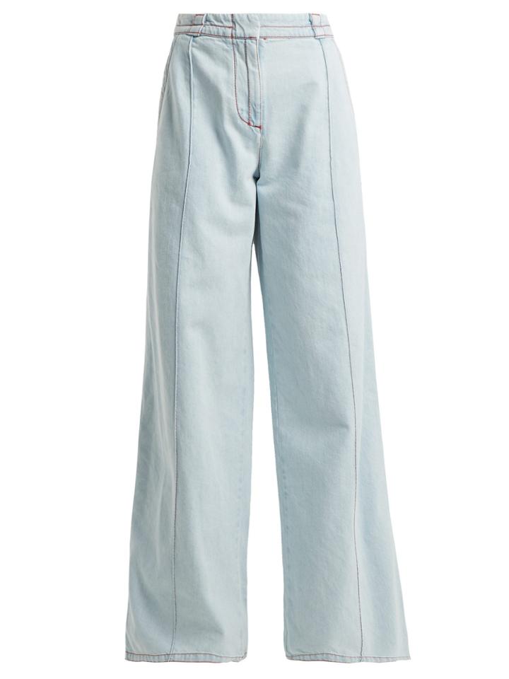 Marni High-rise Flared Denim Jeans