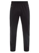 Matchesfashion.com On - Zipped And Drawstring-cuff Shell Track Pants - Mens - Black