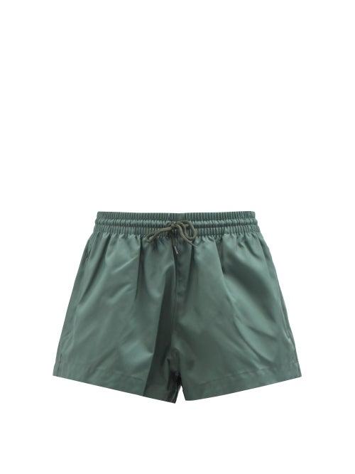 Wardrobe.nyc Wardrobe. Nyc - Drawstring Technical-shell Shorts - Womens - Green